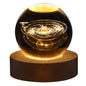 LED Night Light Milky Way Galaxy Solar System Crystal Ball ViralGalleria.com
