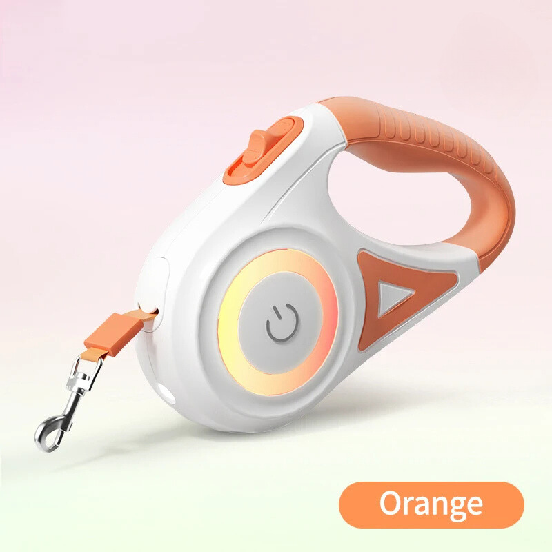 Automatic Retractable Luminous Dog Walking Rope ViralGalleria.com