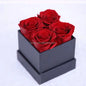 Elegant Custom Logo Preserved Roses Gift Box - Perfect for Mother's Day and Special Occasions