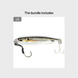 B&U Metal Cast Jig - 3D Printed Spoon Casting Jigging for Saltwater Fishing - 30G/40G/60G Artificial Bait Tackle with Enhanced Durability and Realistic Design NovaCart