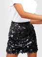 Sequin Mini Skirt See size chart under “more details” The Fashion Celestial