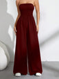 High-Waist Wide-Leg Pants & Tube Top Set – 6 Colors, S–2XL FitiqueFit