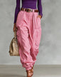 Women’s High-Waist Loose Fit Wide-Leg Casual Trousers FitiqueFit