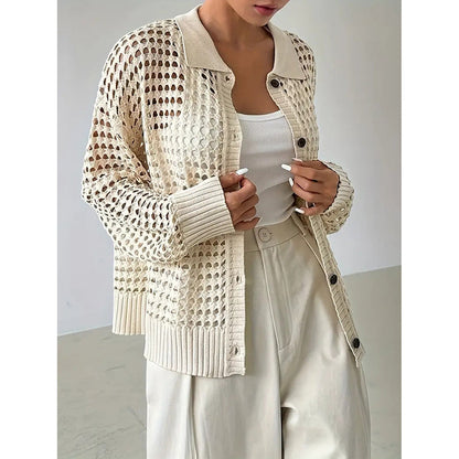 Women’s Plus Size Knit Cardigan FitiqueFit