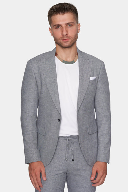 The Bespoke Suit (Heather Gray) Bright Moons