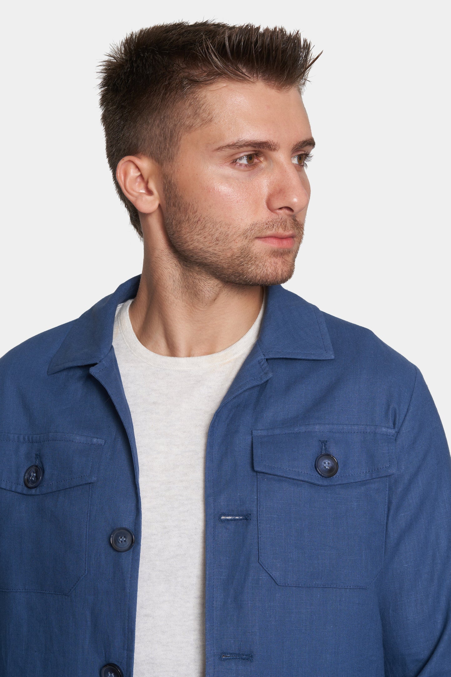 Slim Safari Coat (ocean) Bright Moons