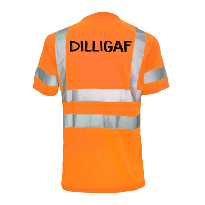 DILLIGAF - Reflective Safety T-Shirt Armed American Supply