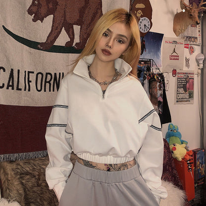 Loose collar sweater See size chart under “more details” The Fashion Celestial