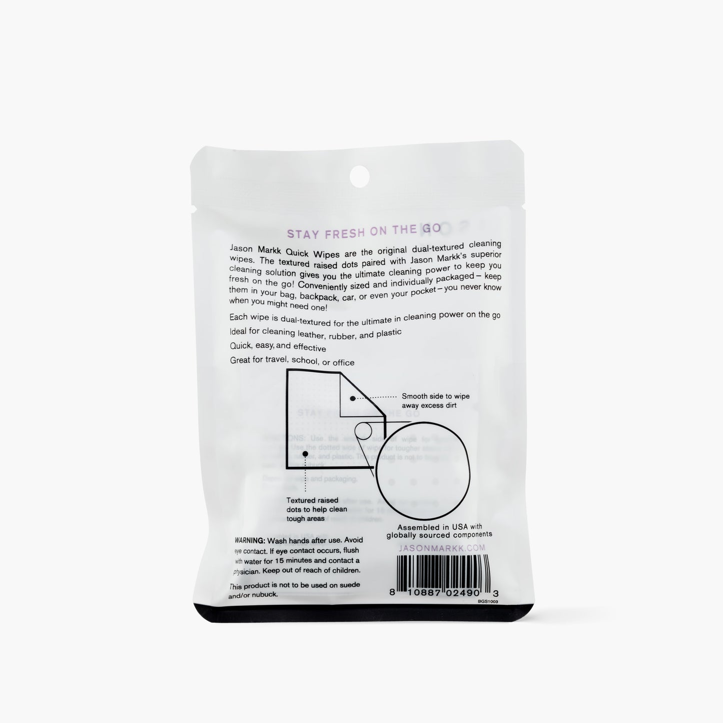 Quick Shoe Cleaning Wipes Jason Markk