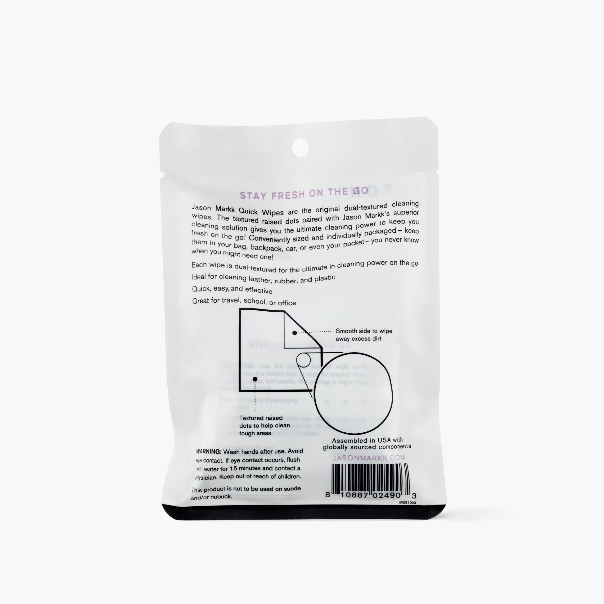 Quick Shoe Cleaning Wipes Jason Markk