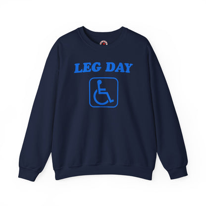 Leg Day Handicap Crewneck Sweatshirt The Devil's Pickle
