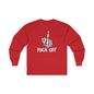 Fuck Off Finger Long Sleeve Tee The Devil's Pickle