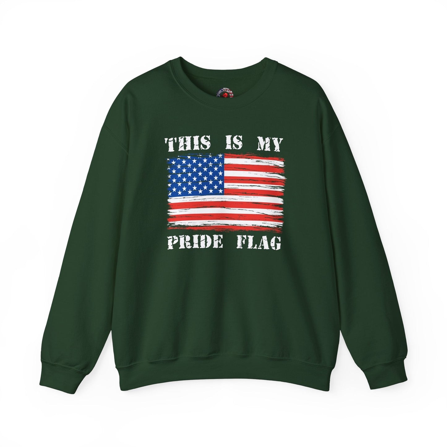 This Is My Pride Flag Crewneck Sweatshirt The Devil's Pickle