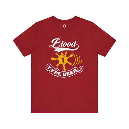 Blood Type Beer T-Shirt The Devil's Pickle