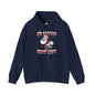 On Santa's Shit List Hooded Sweatshirt The Devil's Pickle