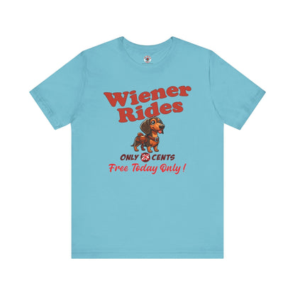 Free Wiener Rides T-Shirt The Devil's Pickle