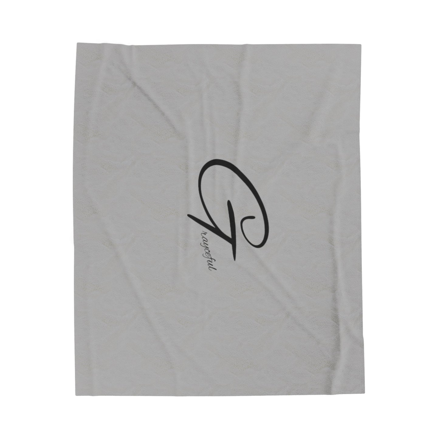 Velveteen Plush Blanket Grayceful LLC