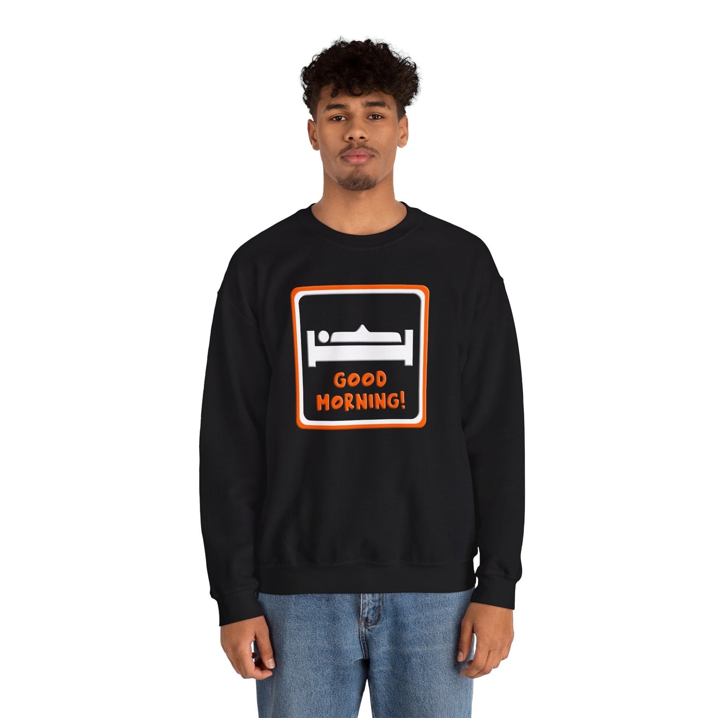 Good Morning Crewneck Sweatshirt The Devil's Pickle