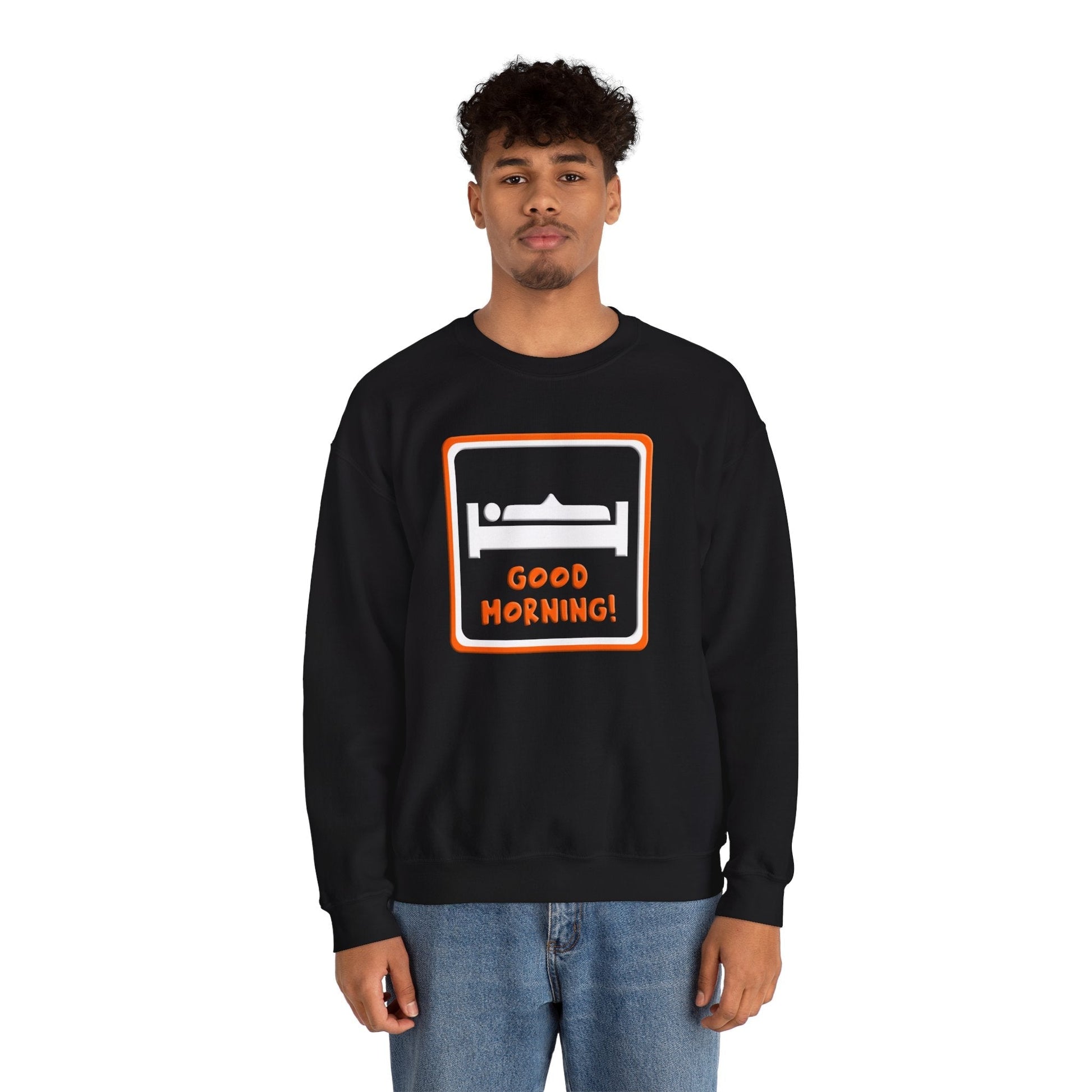 Good Morning Crewneck Sweatshirt The Devil's Pickle