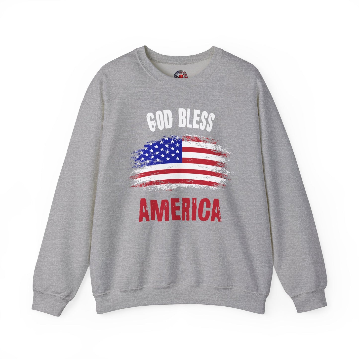 God Bless America Crewneck Sweatshirt The Devil's Pickle