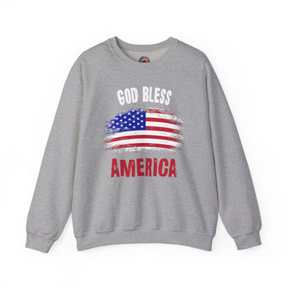God Bless America Crewneck Sweatshirt The Devil's Pickle