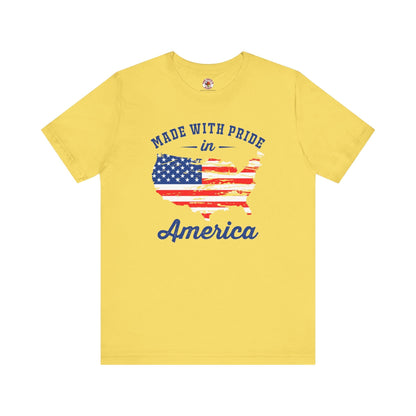 Made With Pride In America T-Shirt The Devil's Pickle