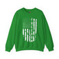 Freedom American Flag Crewneck Sweatshirt The Devil's Pickle