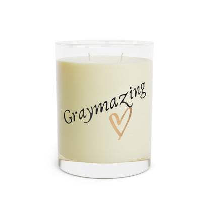 Scented Candle - Full Glass, 11oz Grayceful LLC