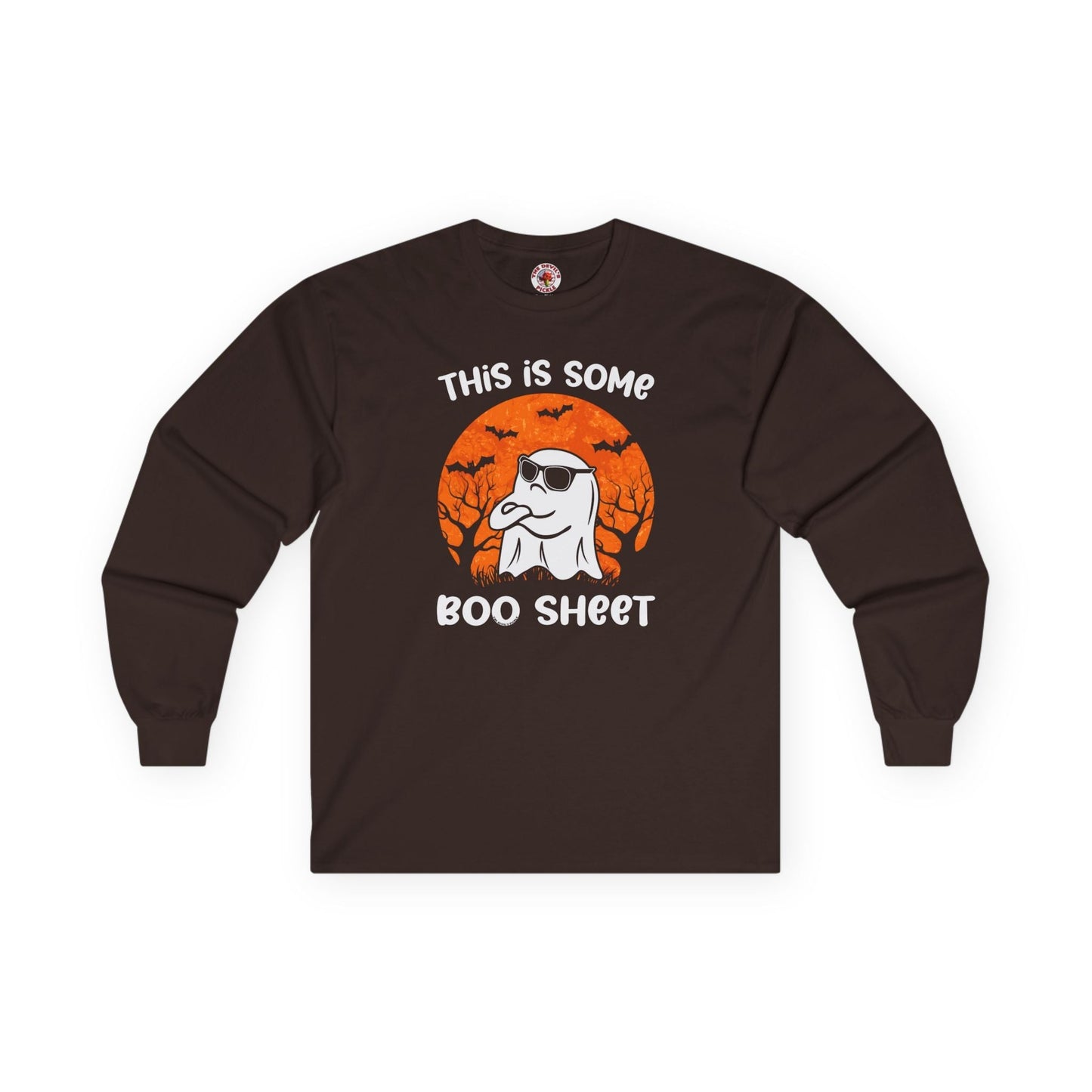 This Is Some Boo Sheet Long Sleeve Tee The Devil's Pickle