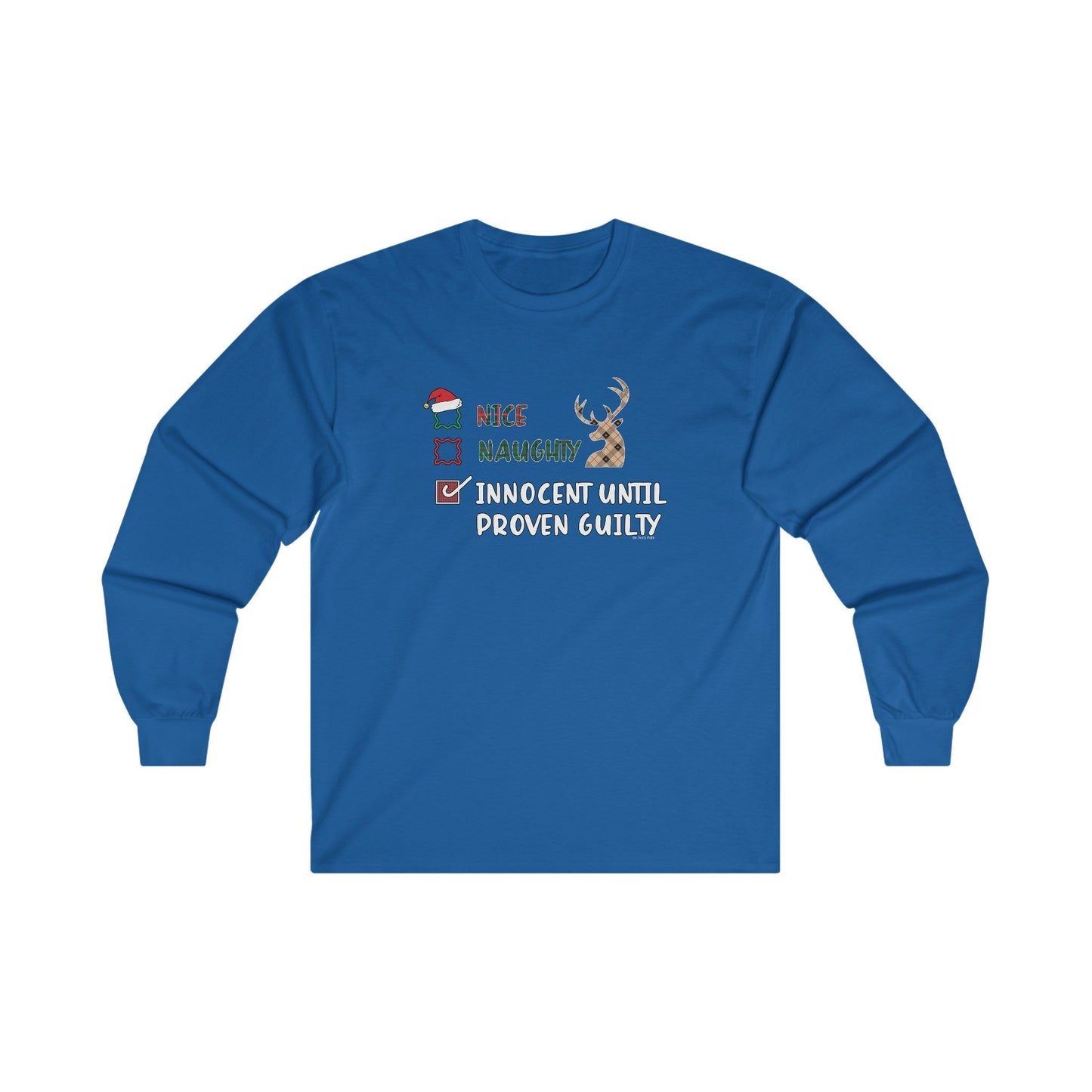 Innocent Until Proven Guilty Long Sleeve Tee The Devil's Pickle