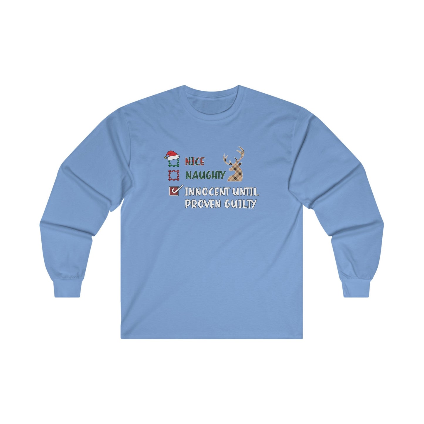 Innocent Until Proven Guilty Long Sleeve Tee The Devil's Pickle