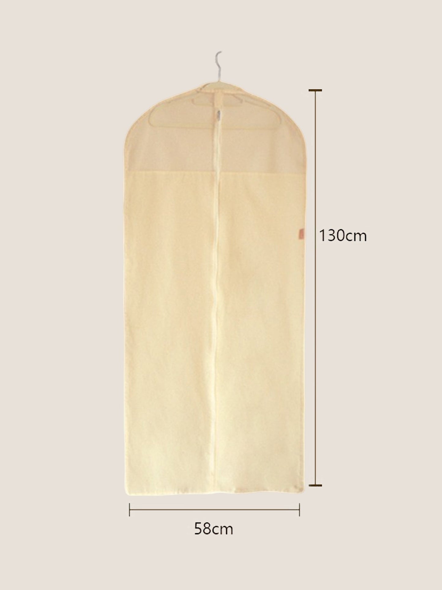 Linen Cotton Clear Window Dust-Proof Storage Bags LINTICO