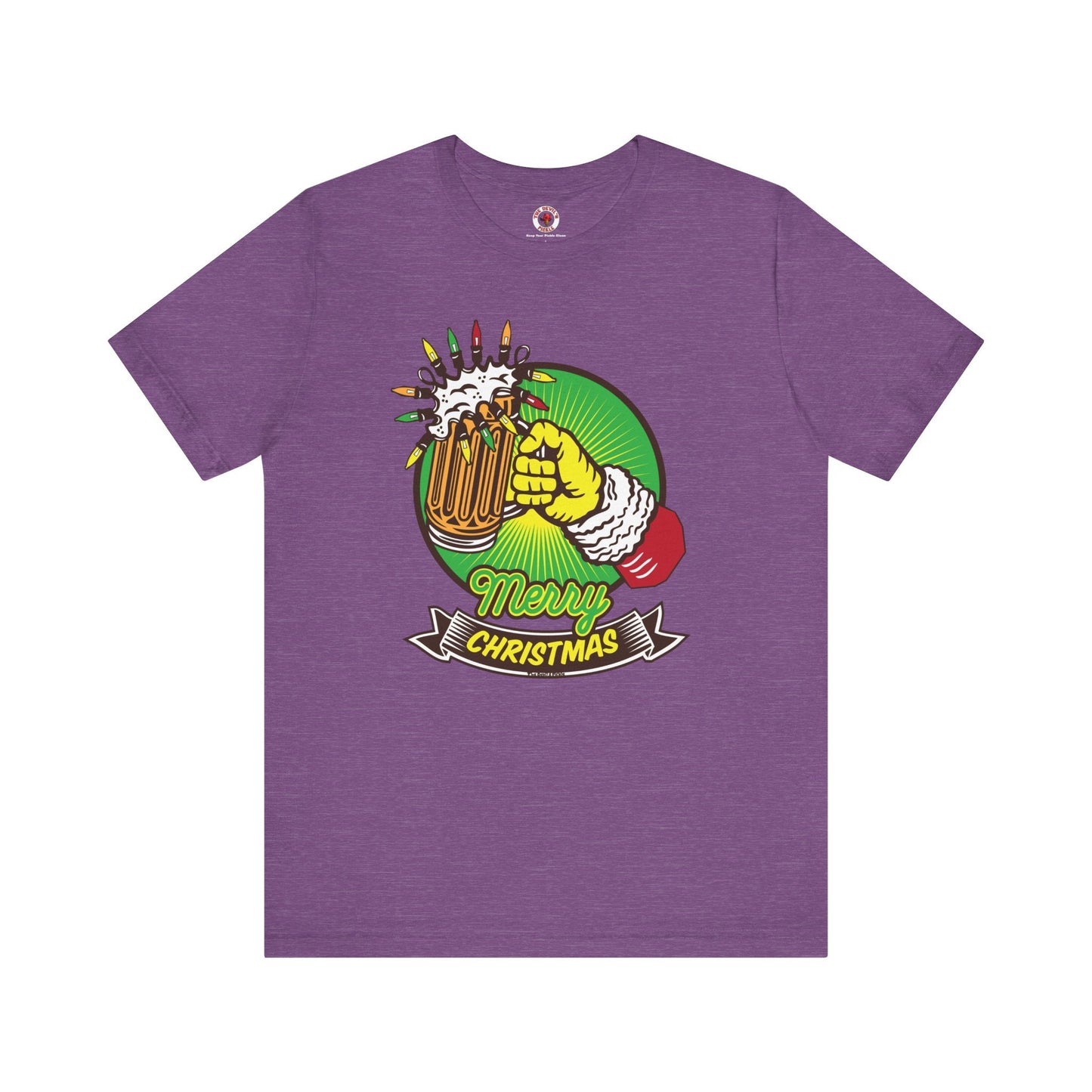 Merry Christmas Beer T-Shirt The Devil's Pickle