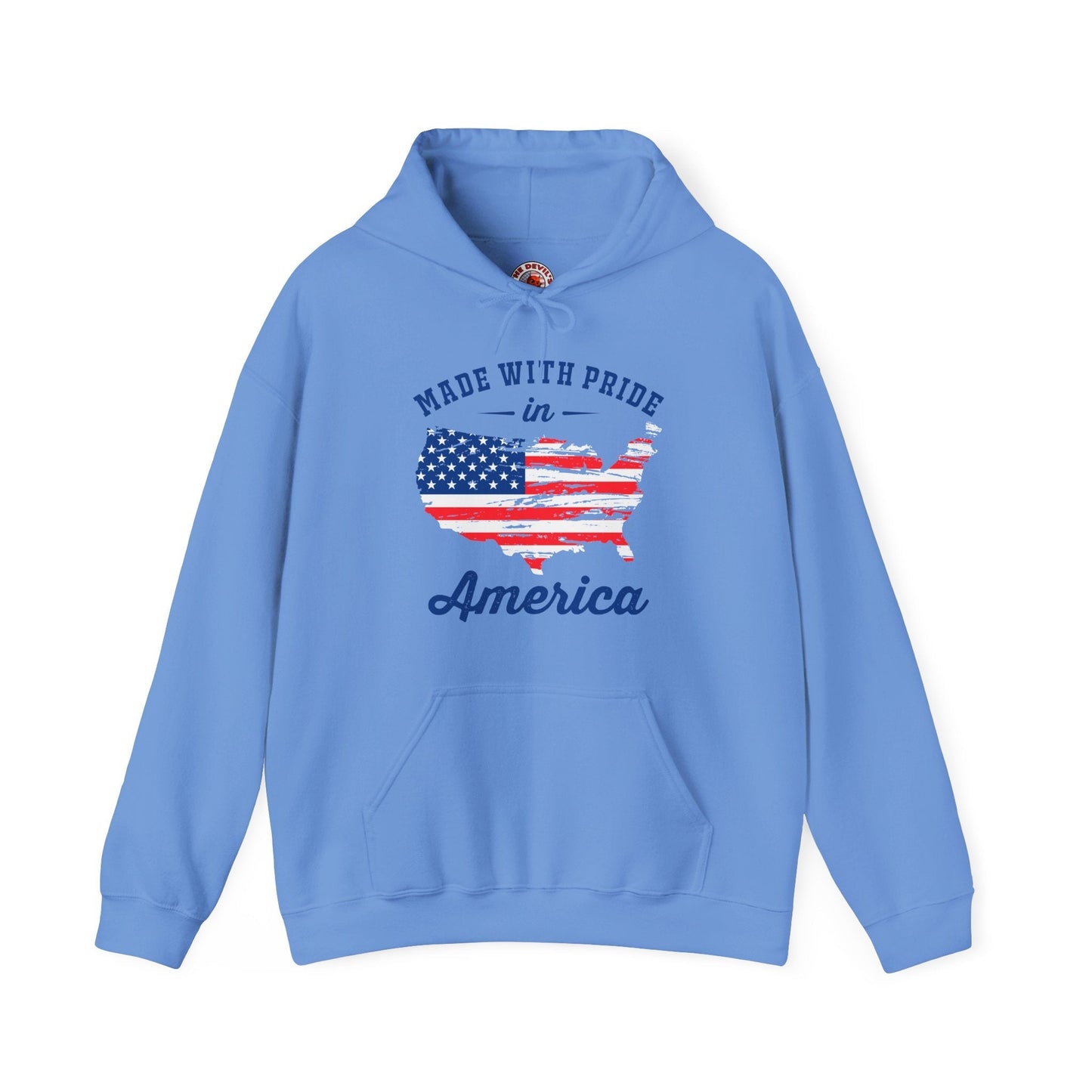 Made With Pride In America Hooded Sweatshirt The Devil's Pickle