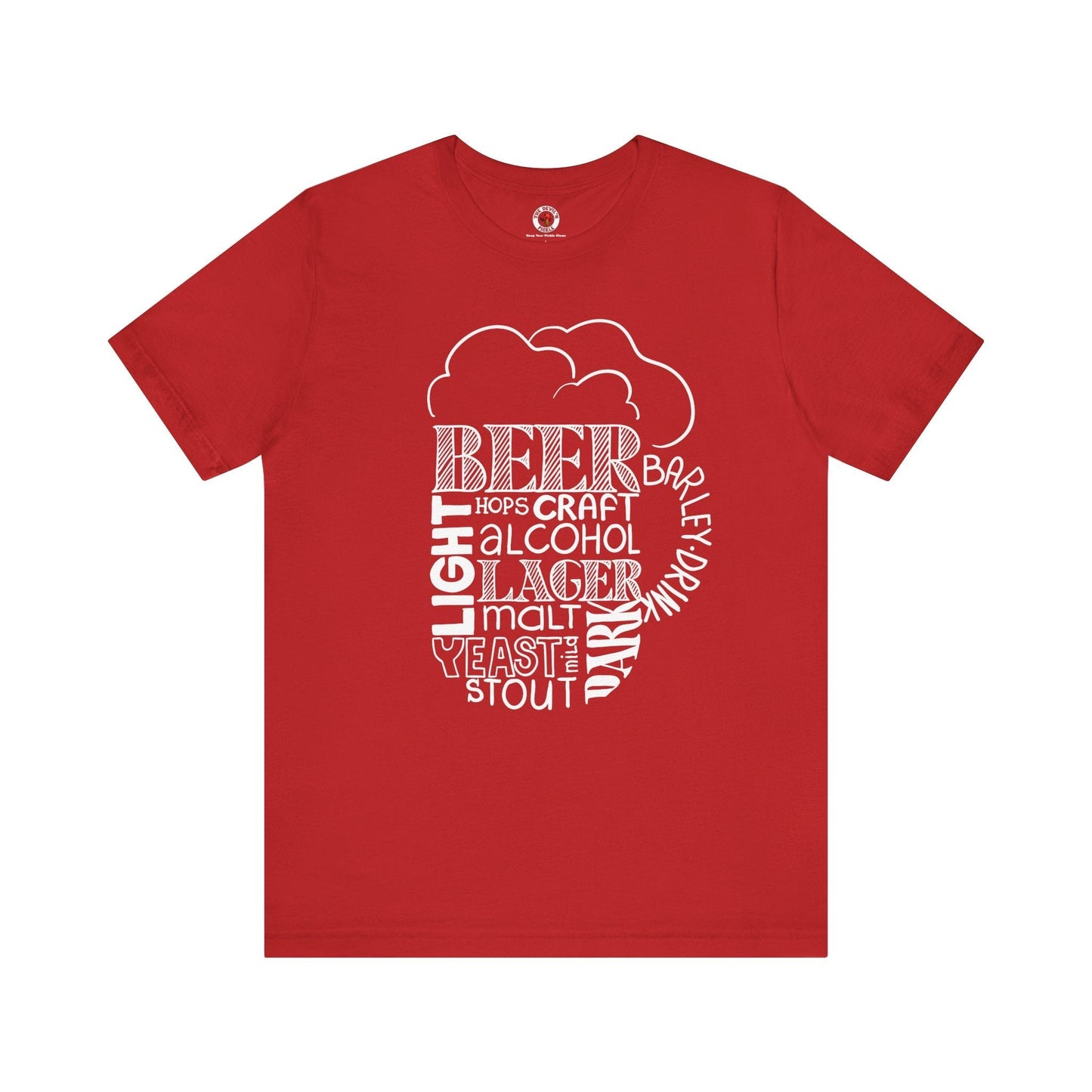 Beer Mug Of Words T-Shirt The Devil's Pickle