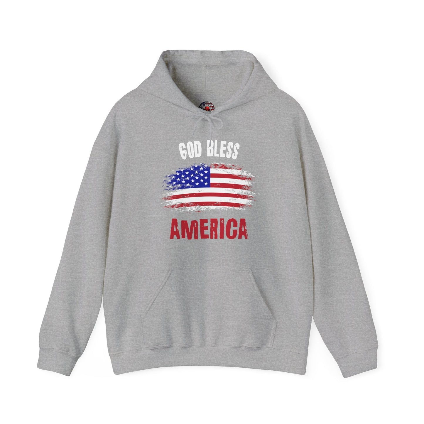 God Bless America Hooded Sweatshirt The Devil's Pickle