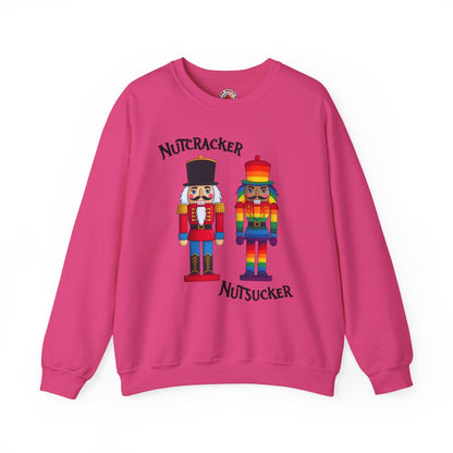 Nutcracker or Nutsucker Crewneck Sweatshirt The Devil's Pickle