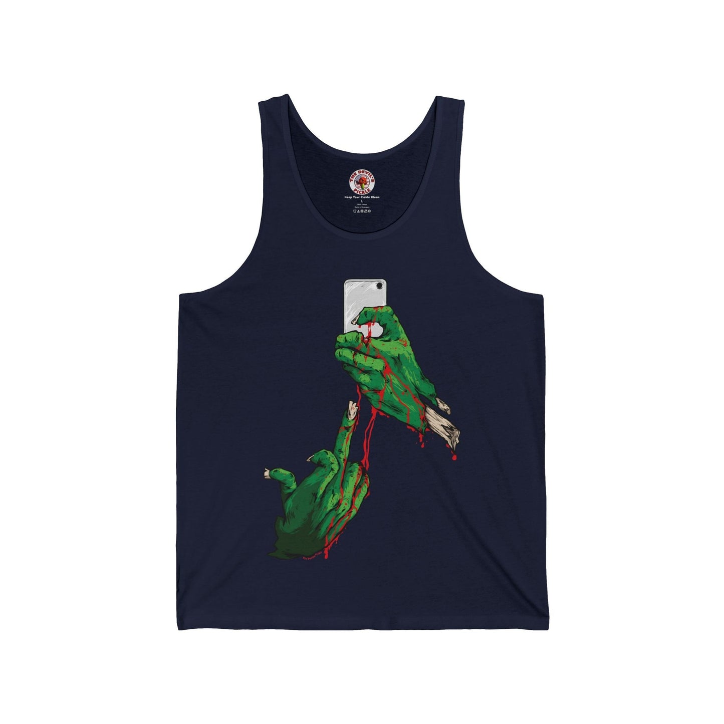 Selfie Monster Tank Top The Devil's Pickle