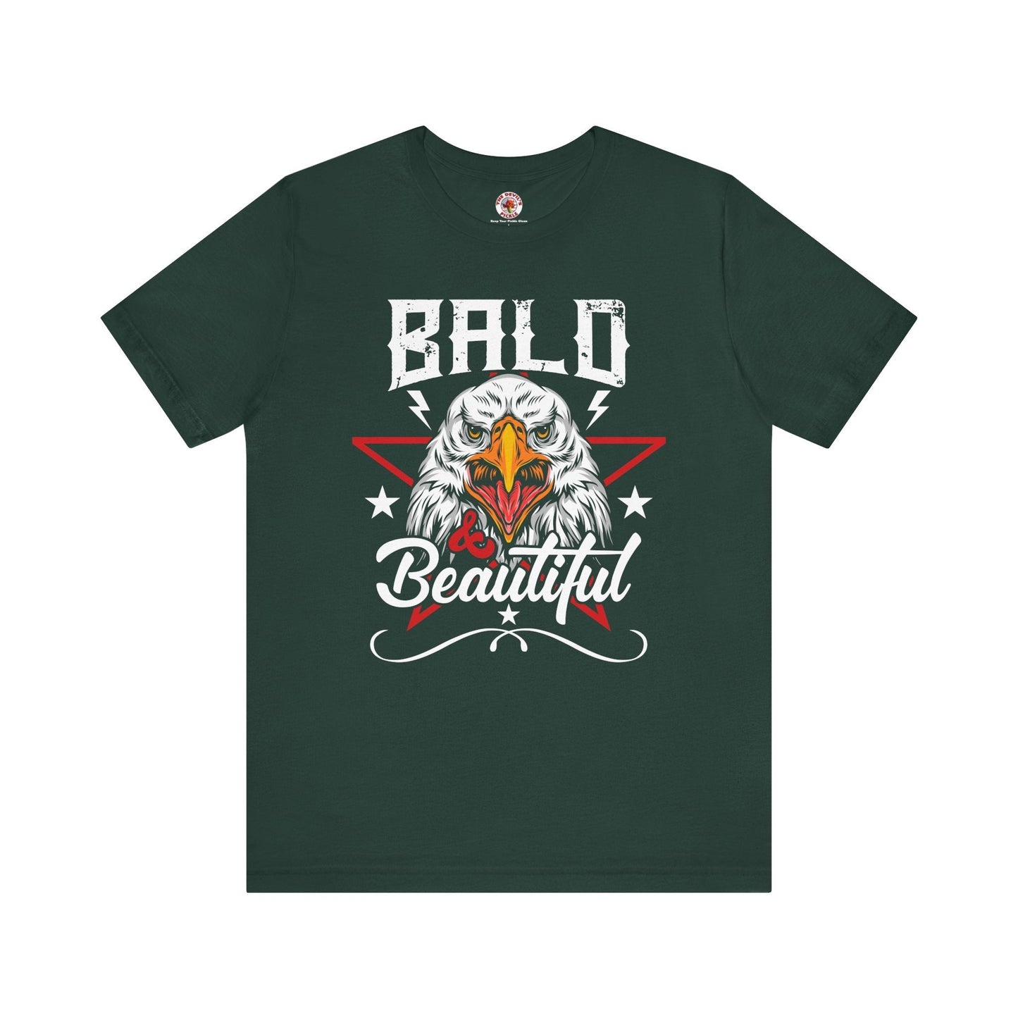 Bald And Beautiful T-Shirt The Devil's Pickle
