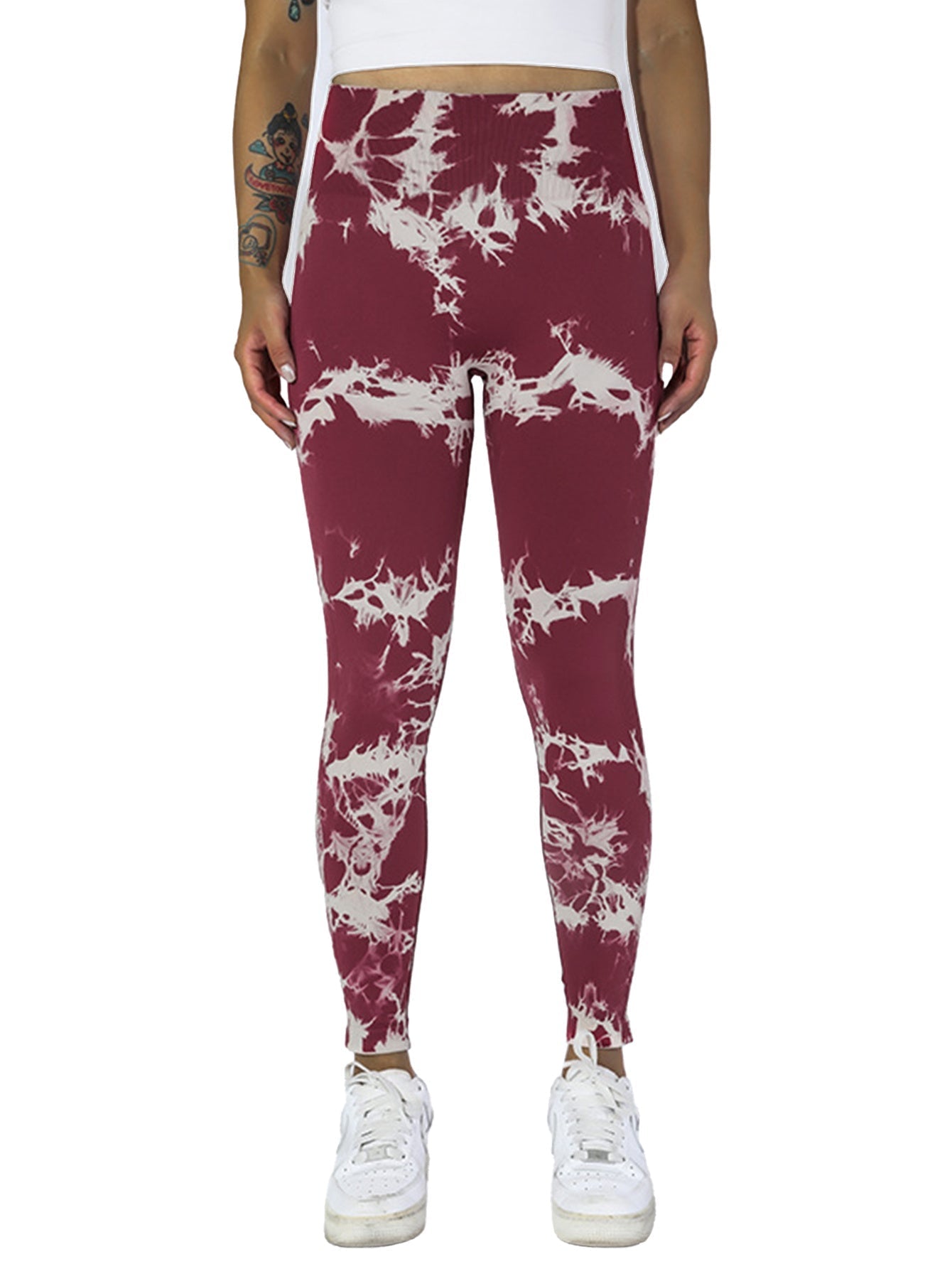 5-Pack Tie Dye Cut-Out Leggings FitiqueFit