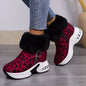 Fuzzy Side Zipper Platform Ankle Boots New Era Fashion LLc