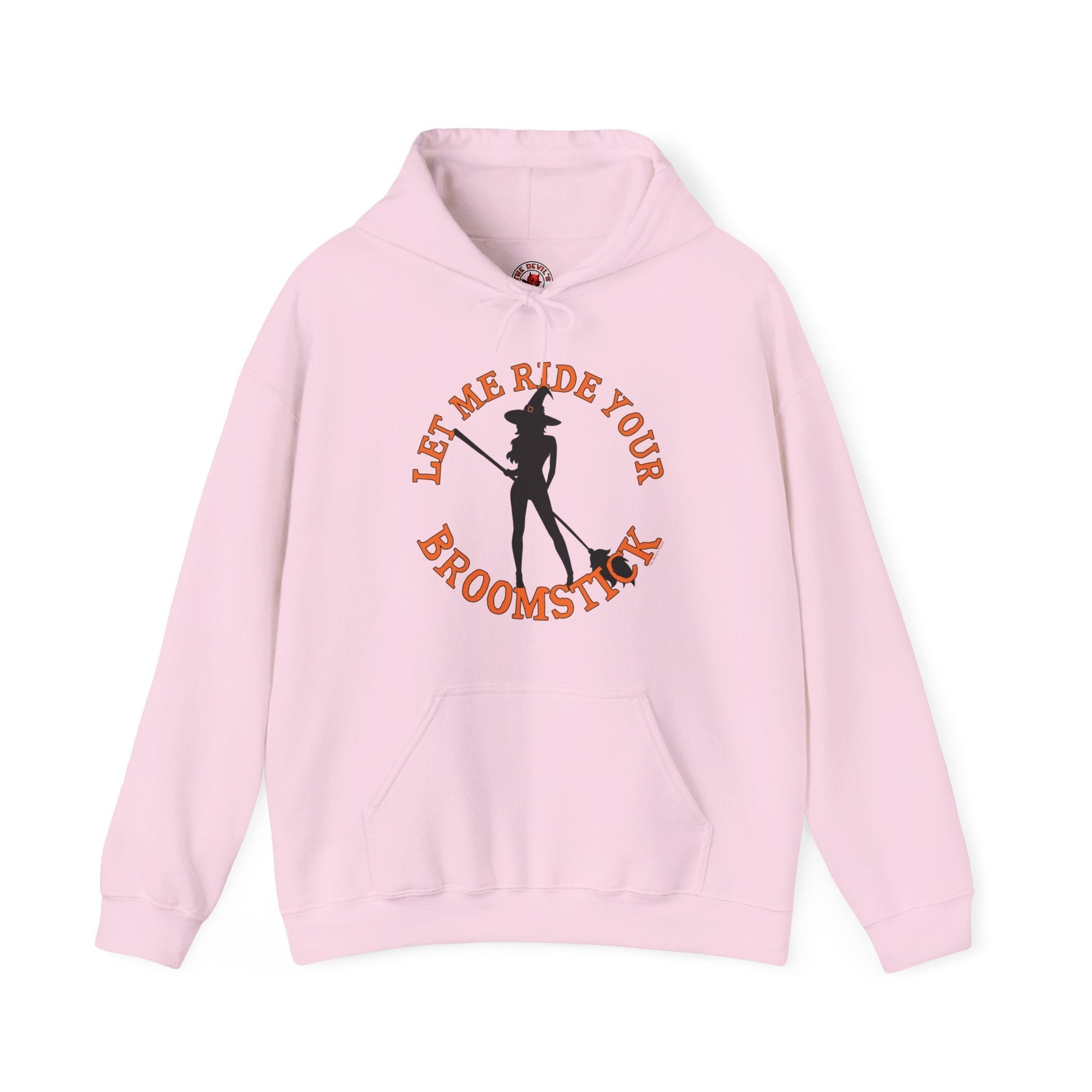 Let Me Ride Your Broomstick Hooded Sweatshirt The Devil's Pickle