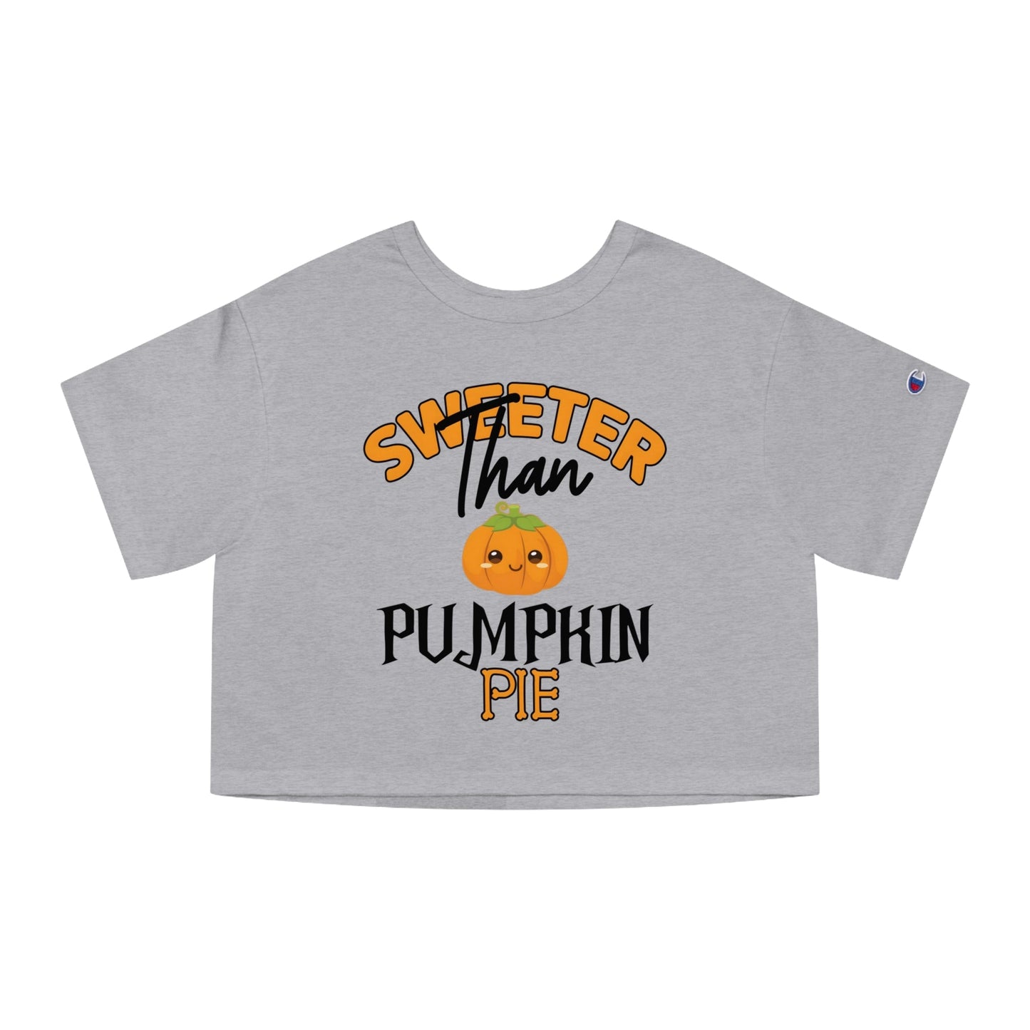 Sweeter Than Pumpkin Pie Cropped T-Shirt The Devil's Pickle