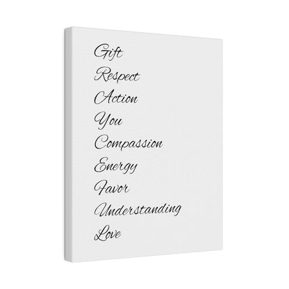 Matte Canvas, Stretched, 0.75" Grayceful LLC