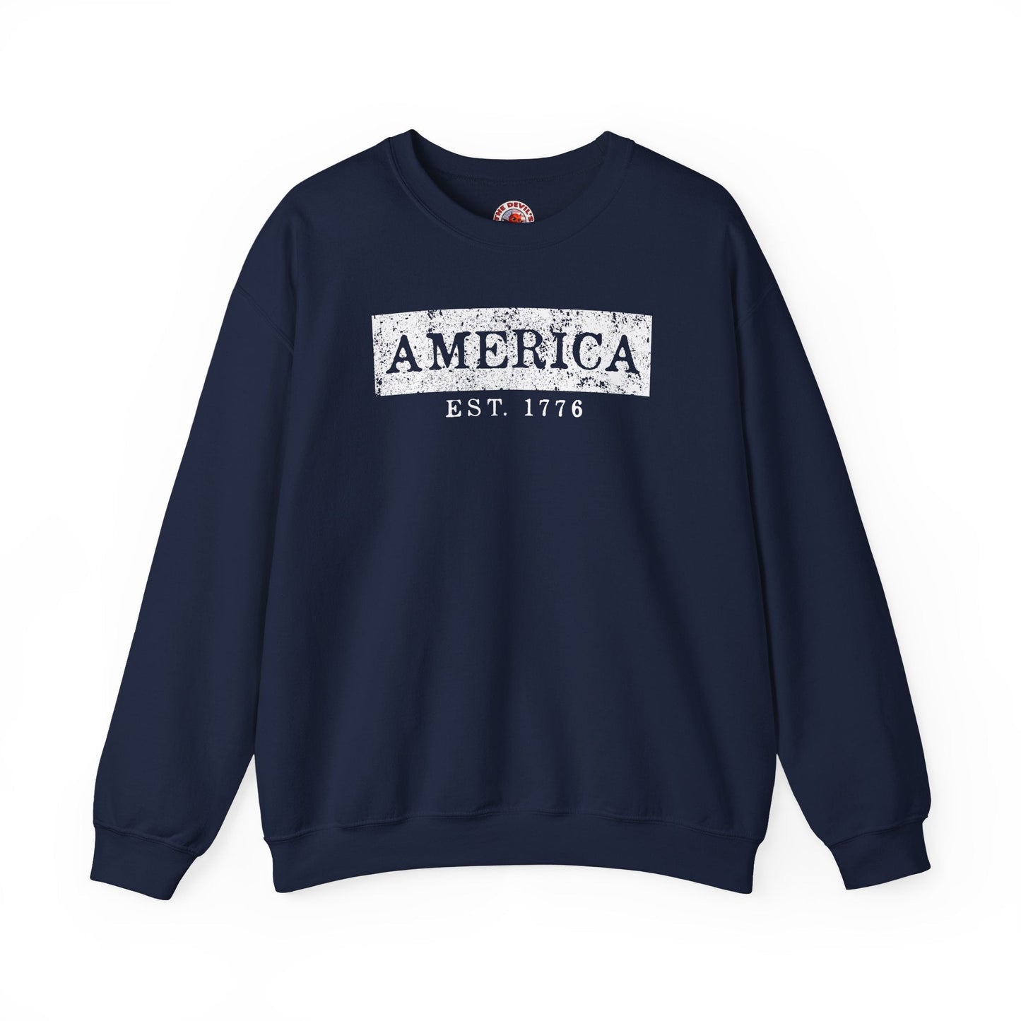 America Est. 1776 Crewneck Sweatshirt The Devil's Pickle