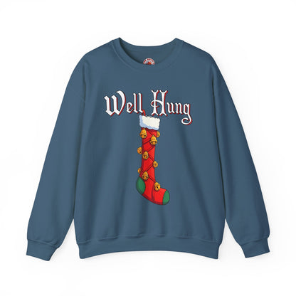 Well Hung Crewneck Sweatshirt The Devil's Pickle