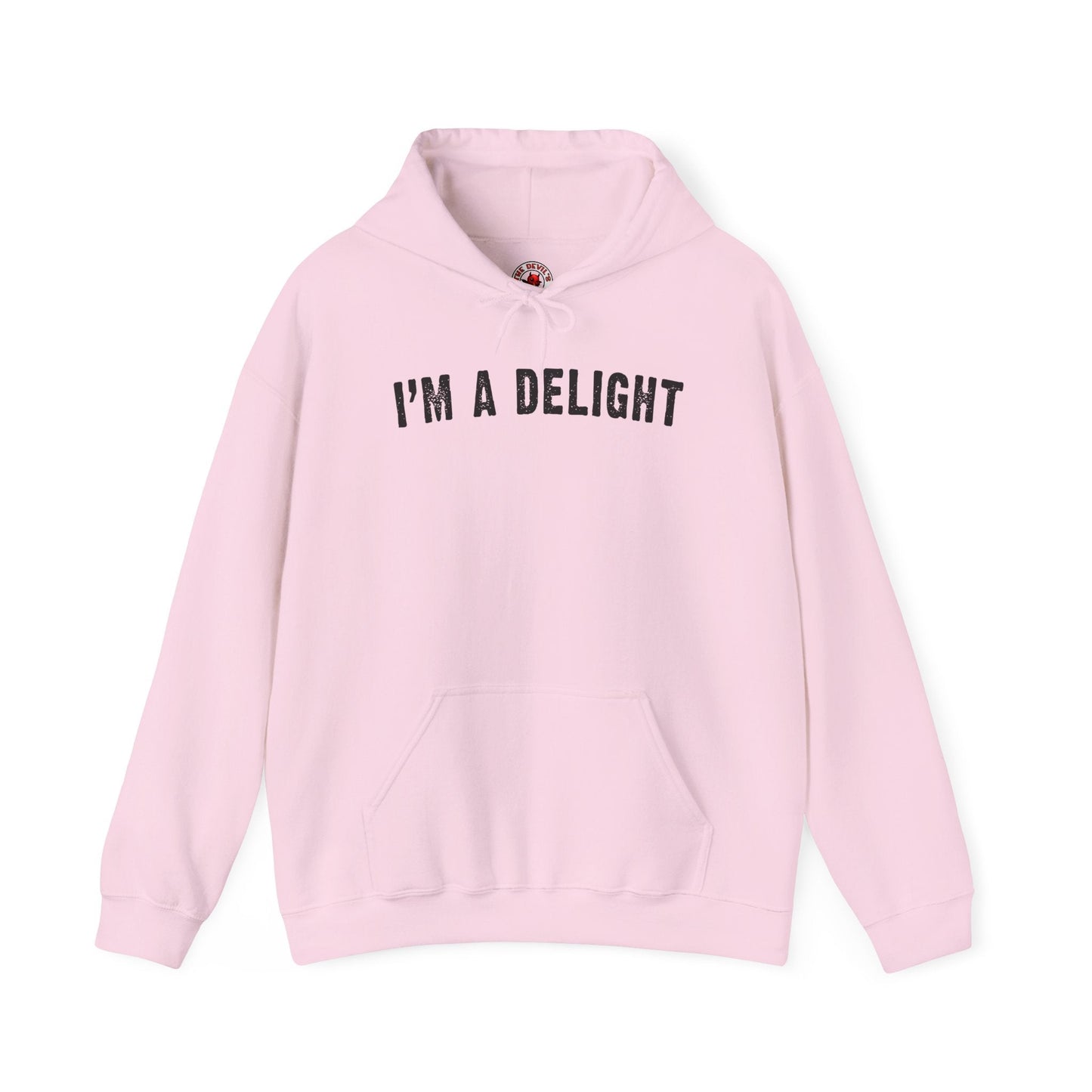 I'm A Delight Hooded Sweatshirt The Devil's Pickle