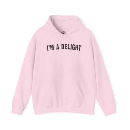 I'm A Delight Hooded Sweatshirt The Devil's Pickle