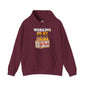 Working On My 6 Pack Hooded Sweatshirt The Devil's Pickle
