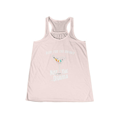 No Drama Womens Flowy Racer Back Tank Top Country in My Heart